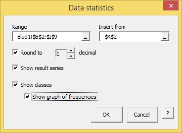 HJGSoft-Data-Statistics-window-filled-out